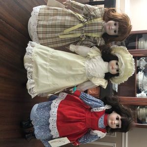 Antique Porcelain Heritage Dolls